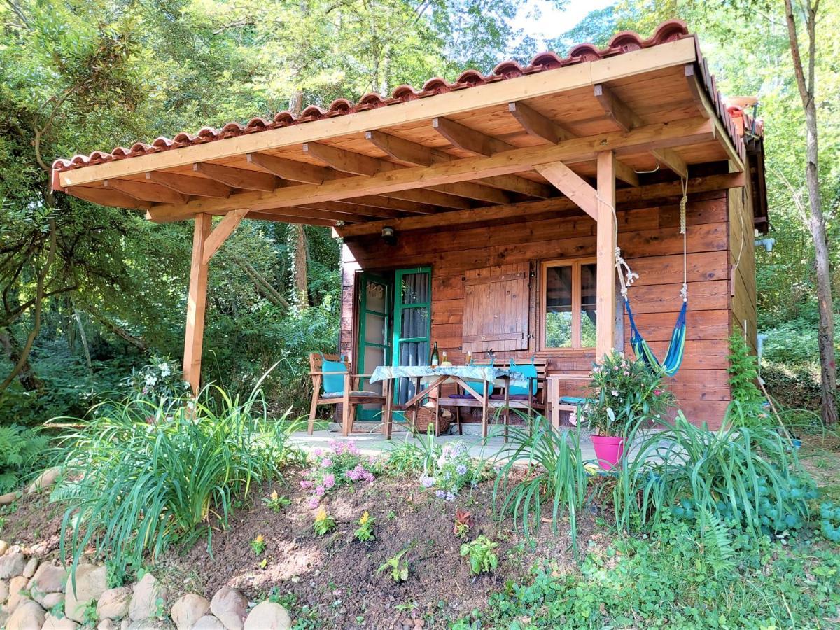 Cabane Dans Les Bois Avec Vue Sur Les Pyrenees Saint-Laurent-de-Neste Eksteriør bilde