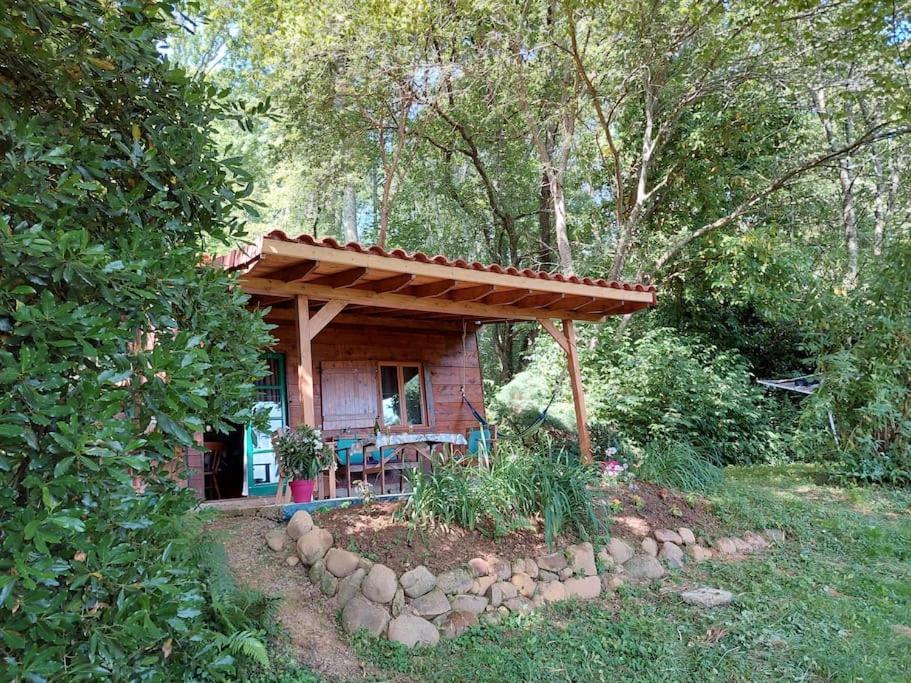 Cabane Dans Les Bois Avec Vue Sur Les Pyrenees Saint-Laurent-de-Neste Eksteriør bilde